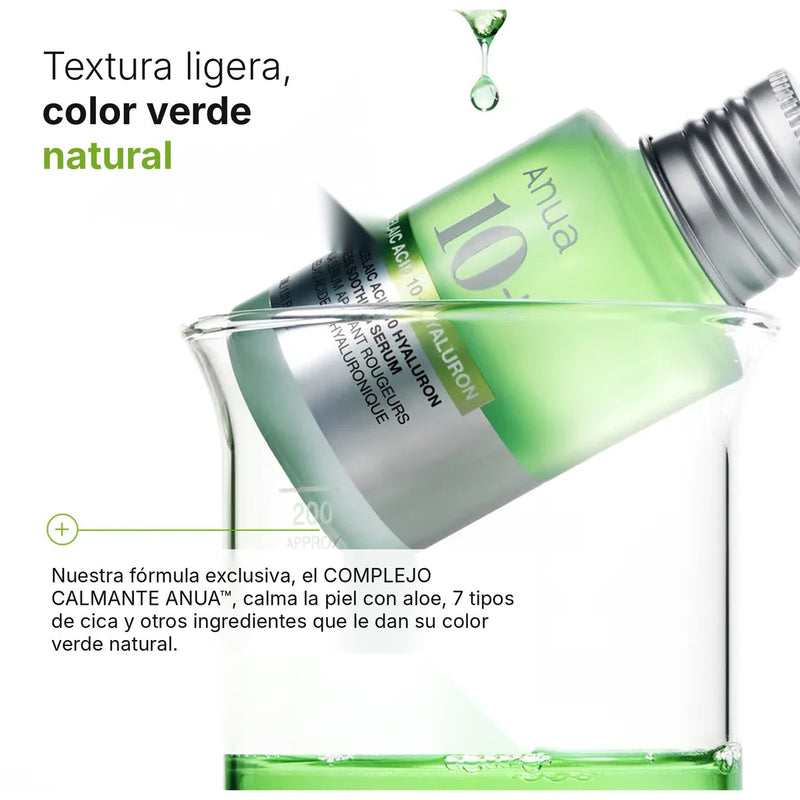 Textura ligera y verde