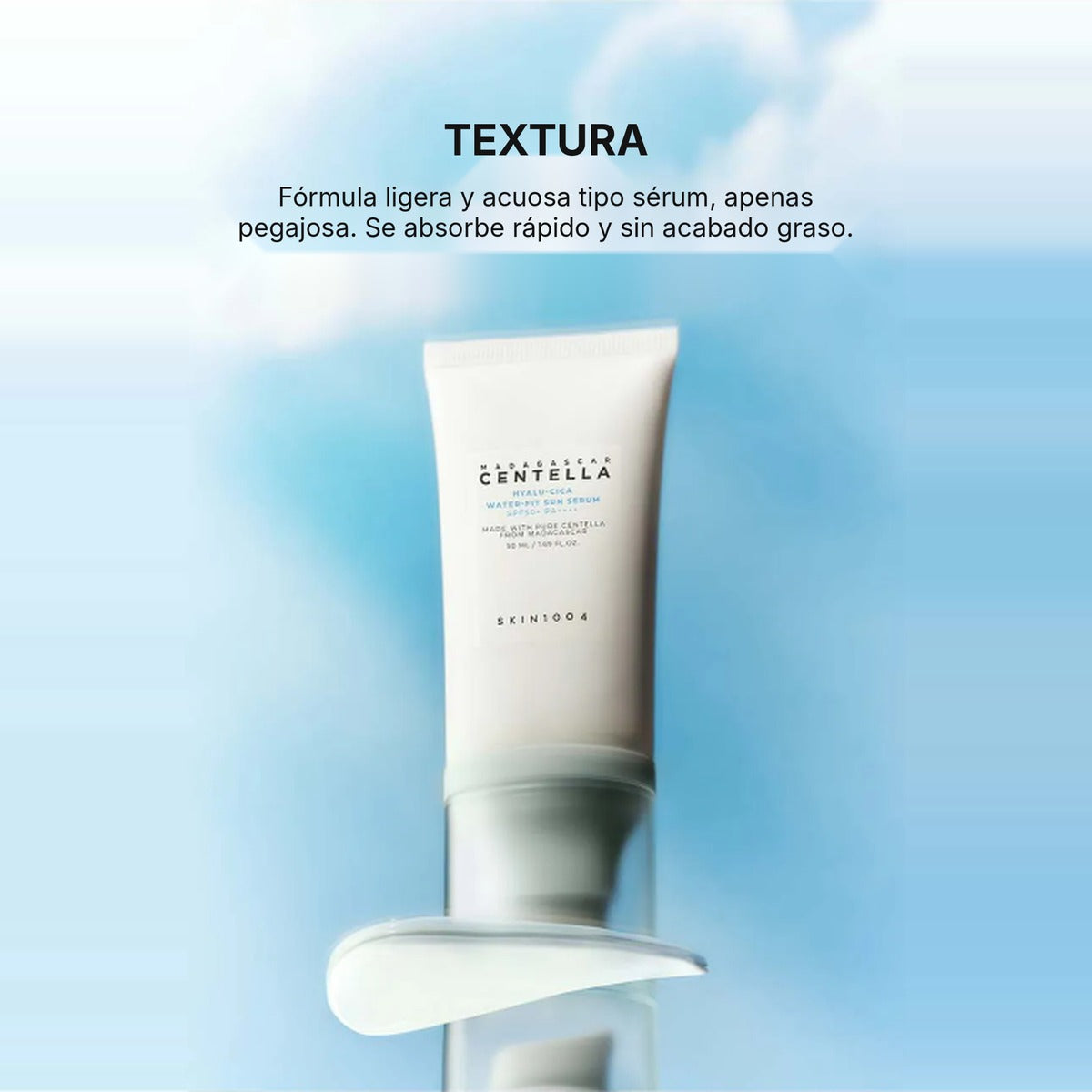 SKIN1004 Sérum Solar Hyalu-Cica Water-Fit SPF 50+ PA++++ (50 ml)